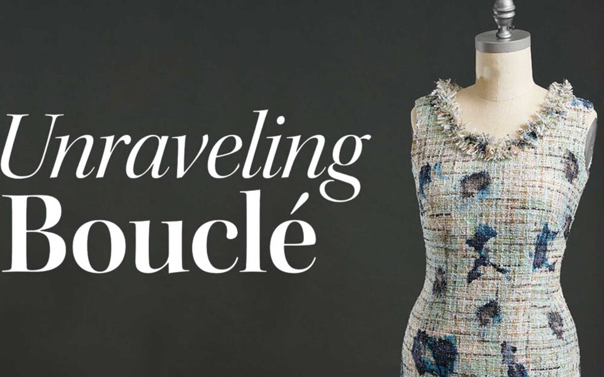 How to Sew with Bouclé: Tips for Creating Your Own Chanel-Inspired Jacket