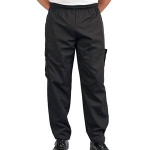 Black Chef Pants for Men