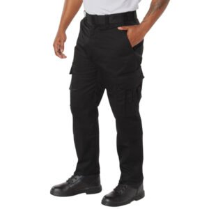 Black EMT Uniform Cargo Pants