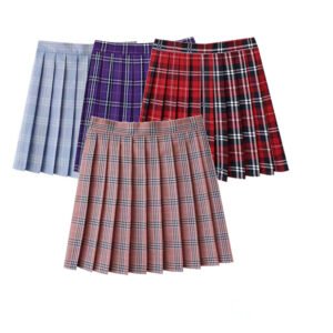 Legacy-Check™ Sustainable Pleated Skirt