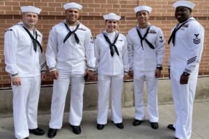 White Navy Uniform