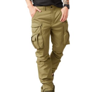 mens stretch cargo pants