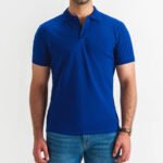 royal blue uniform shirt