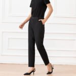 women's black uniform pants