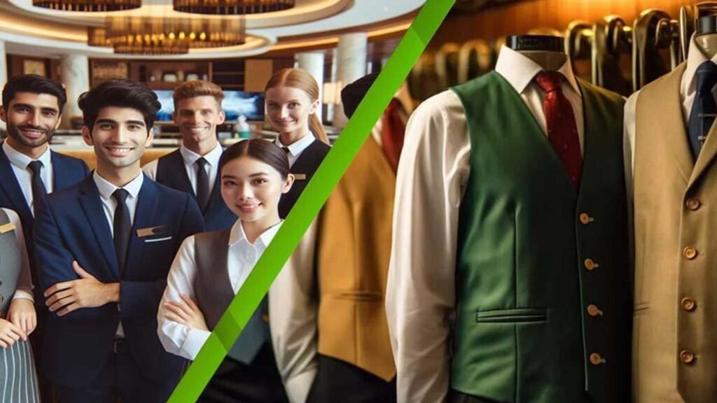 Color Fading in Hotel Uniforms