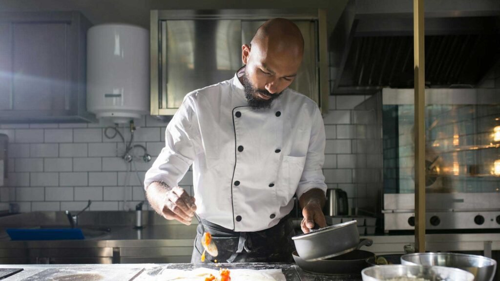 Heat Resistant Kitchen Uniform Fabric