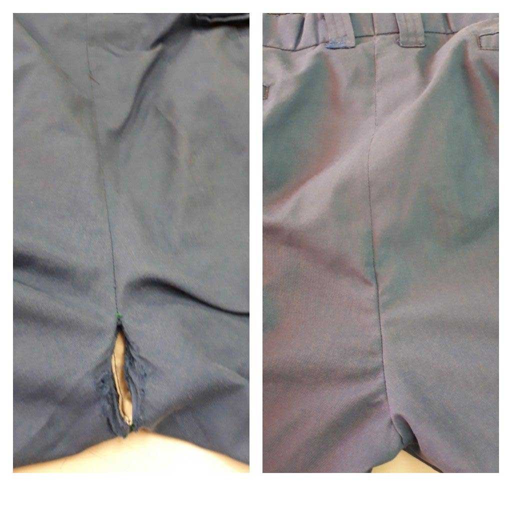 Seam Blowouts in Workwear