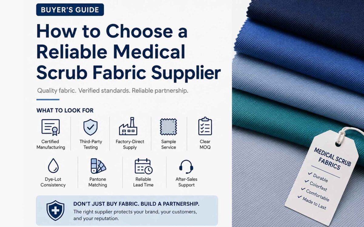 Medical Scrub Fabric Supplier: How to Find a Reliable Manufacturer for Your Healthcare Program