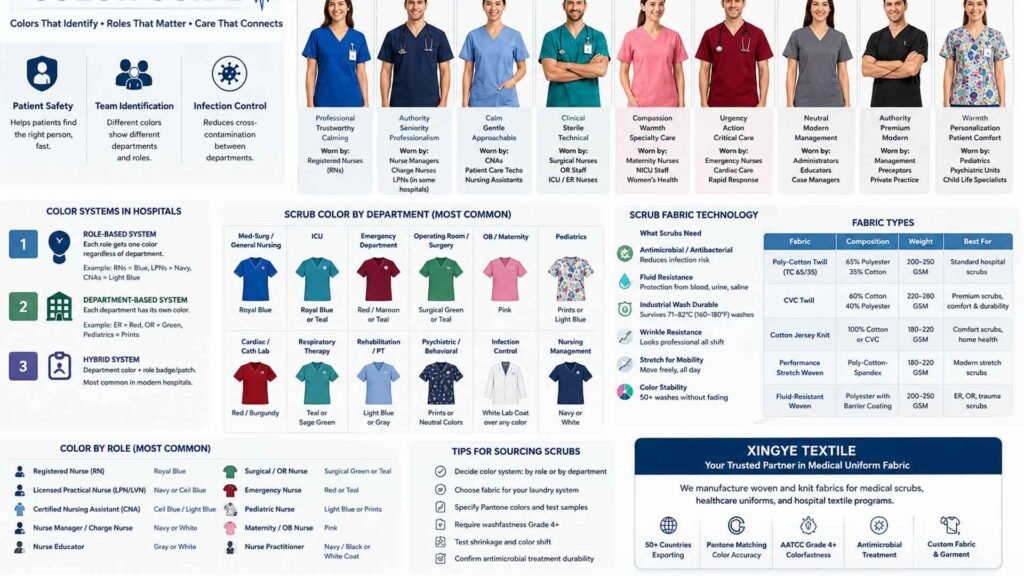 nurse uniform color meaning
