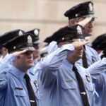 why are police uniforms blue
