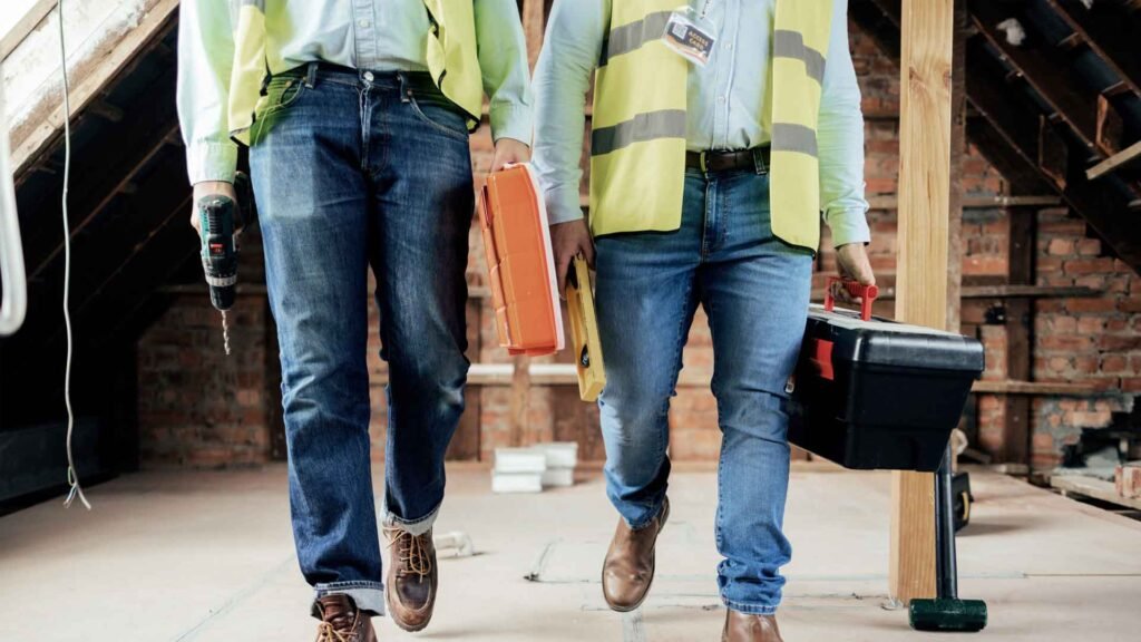why do construction workers wear jeans