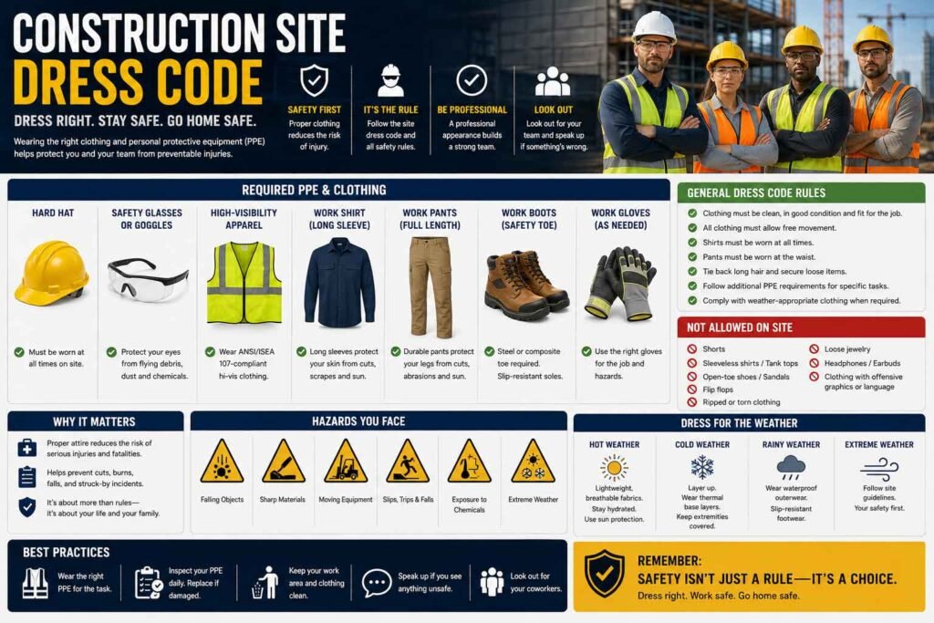 Construction Site Dress Code
