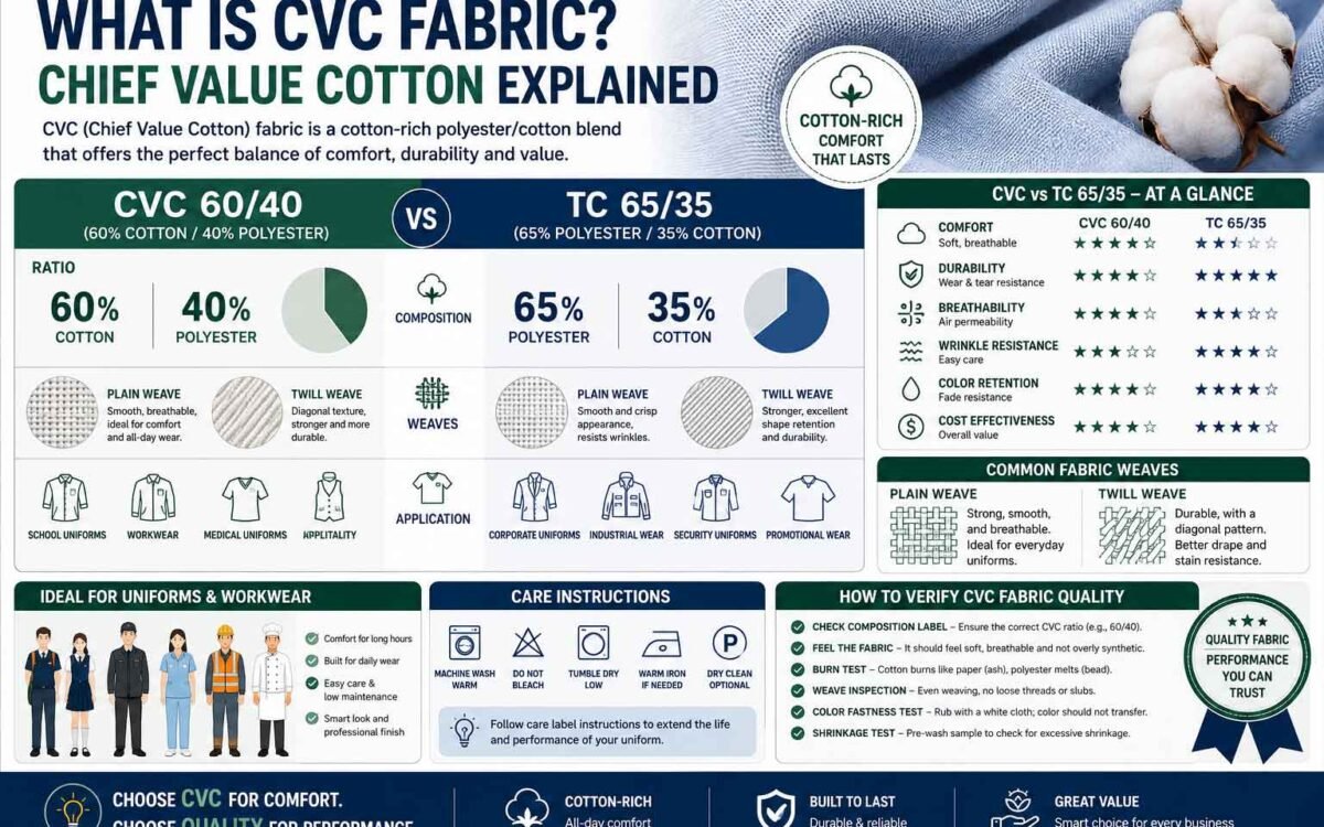 What Is CVC Fabric? The Complete Guide to Chief Value Cotton