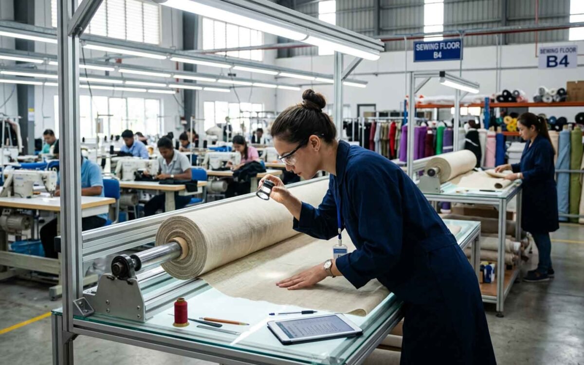 How to Check Fabric Quality Before Bulk Production?