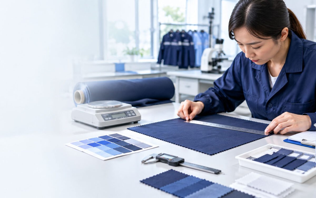 How to Test Uniform Fabric Before Bulk Production