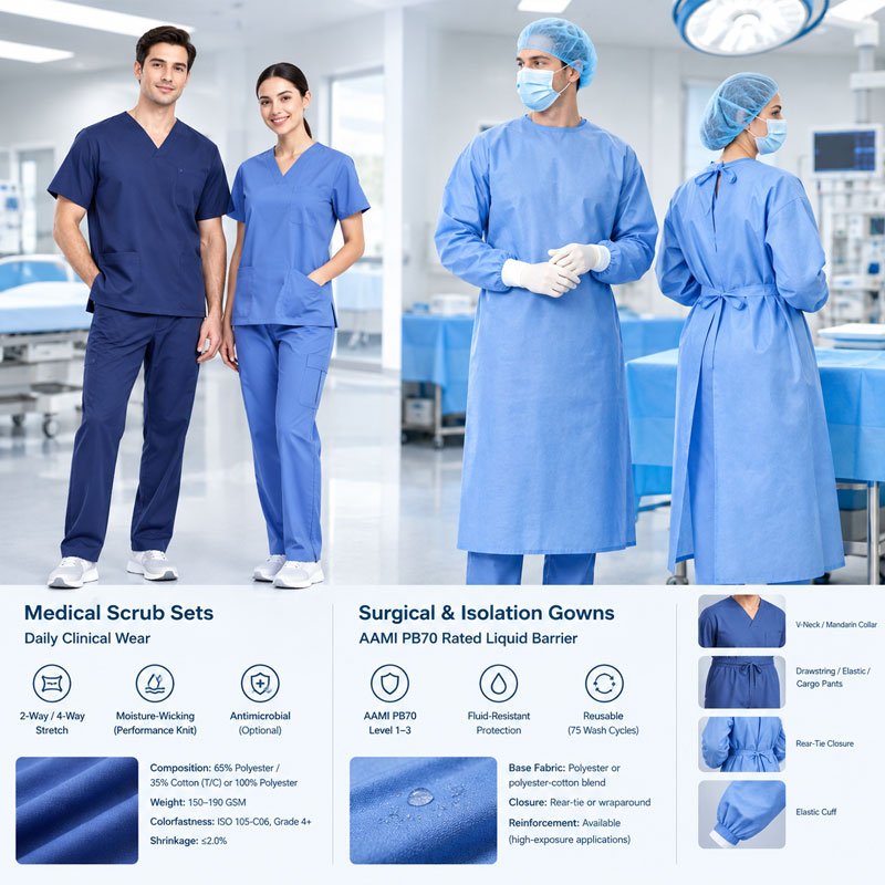 Medical Scrubs & Surgical Gowns