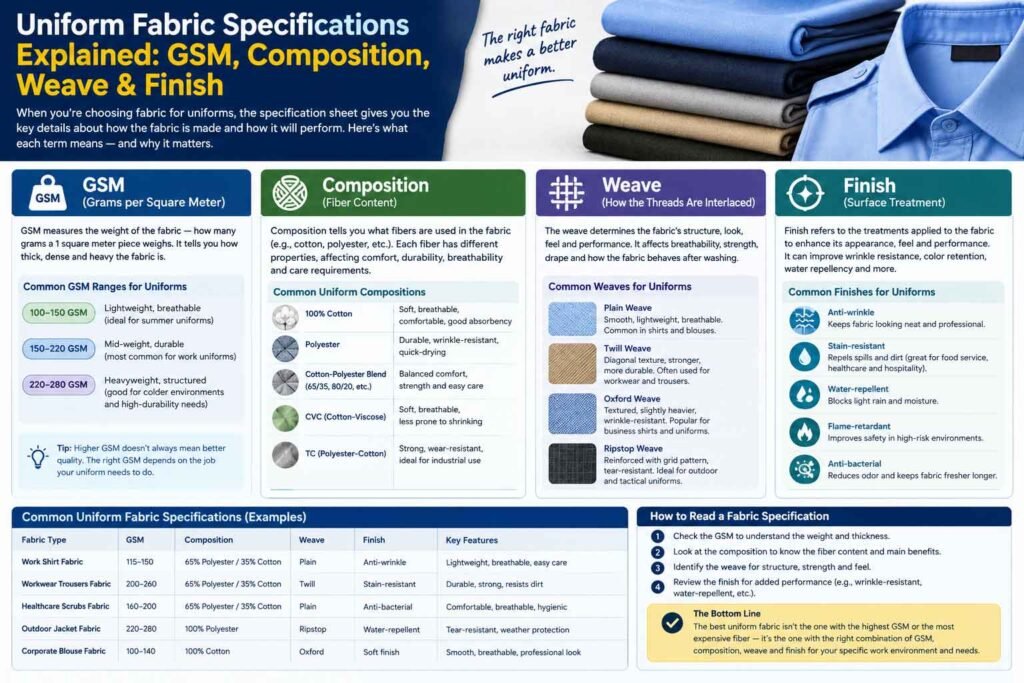 Uniform Fabric Specifications Explained