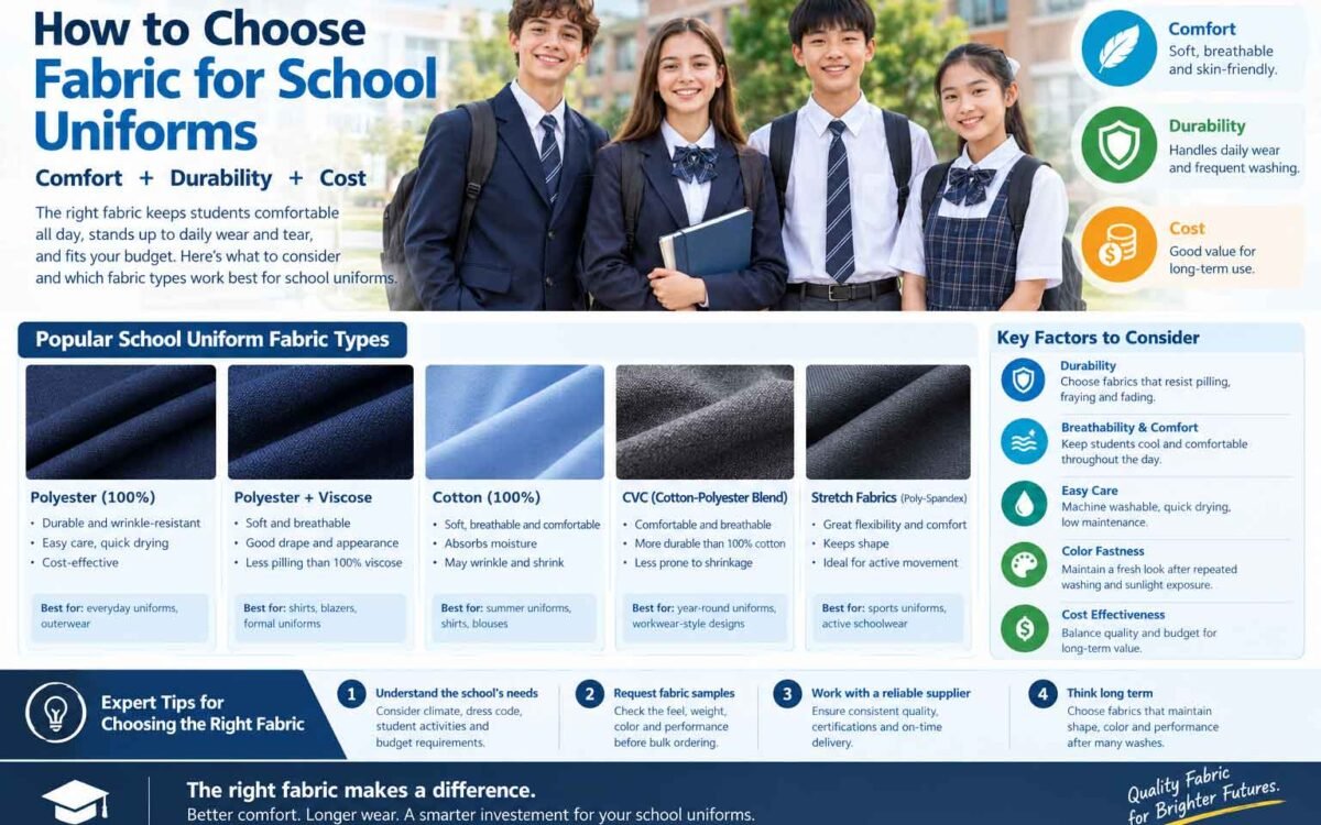 How to Choose Fabric for School Uniforms